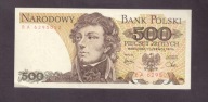 Polska - banknot - 500 Złotych 1979 rok seria BA