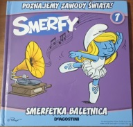 Poznajemy zawody świata Smerfetka Baletnica 7 DeAgostini TM Peyo Smerfy