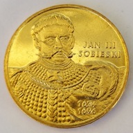 2001 2 zł JAN III SOBIESKI z WORECZKA MENNICZEGO NBP !