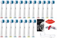 20 KOŃCÓWEK DO SZCZOTECZKI ORAL-B + GRATIS WYCISKACZ + 6 WYKAŁACZEK Z NICIĄ