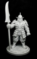 Metin2 Strażnik Wsi – Figurka (15 cm) Druk 3D