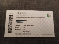 Używany bilet Legia Warszawa - Jagiellonia Białystok - 13.04.2025
