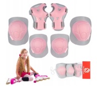 Ochraniacze na rolki zestaw na kolana łokcie rower dla dzieci Nijdam 3w1 S