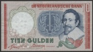 Holandia 10 guldenów 1953 - Hugo de Groot