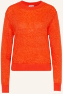 CALVIN KLEIN Alpaca Crew Neck Sweater wełna alpaka Relaxed Fit sweter S
