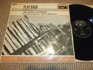 Jacques Loussier With Christian Garros And Pierre Michelot Play Bach No. 1