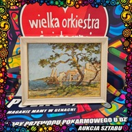 Oryginalny obraz – pejzaż morski | Aukcja dla WOŚP