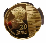 2005 F.Chopin -20 euro AU 920 ,NGC PF 68