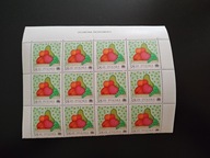 Ochrona środowiska - znaczek Fi 2707 w układzie 4x3 (12 szt)