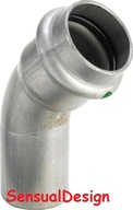 Łuk 45° 18 Viega Sanpress Inox 435394 ze stali nie