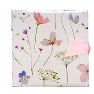 ALBUM NA ZDJĘCIA WKLEJANE TRADYCYJNY PASTELOWY z Kokardą