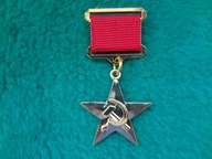 ZSRR Medal „Bohater Pracy Związku Radzieckiego” 1935. kopia!!!