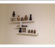 Półka wisząca do powieszenia ukryte mocowanie Piko