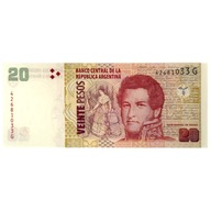 ARGENTYNA - 20 PESOS - 2018 - P#355 - UNC