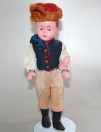 STARA LALKA CHŁOPIEC 30 cm.