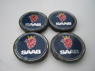 Saab 9-3 9-5 Dekielki Saab 63MM Komplet