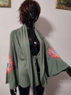 DIDI PONCZO Z RĘKAWKAMI WDZIANKO wiązanie 38/40