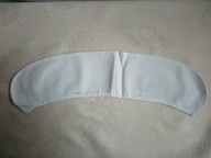 Kołnierzyk dopinany do fartuszka szkolnego