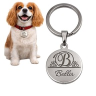 ZAWIESZKA METALOWA ADRESÓWKA DLA PSA IDENTYFIKATOR BRELOK GRAWER PREMIUM