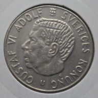 *SZWECJA [0078]*1 korona 1971 (SVERIGE) Król Gustaw VI Adolf. Korona *1 KR