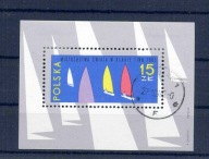 A42001)Polska Bl 36 kasowany, Segeln