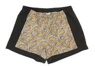 H&M wzorzyste krótkie spodenki szorty wysoki stan 44