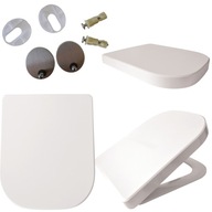 DESKA SEDESOWA WOLNOOPADAJĄCA UNIWERSALNA WYPINANA DO ŁAZIENKI WC BIAŁA