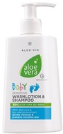 LR Baby Szampon i kremowy żel do mycia ciała 2w1 30% Aloe Vera 250ml