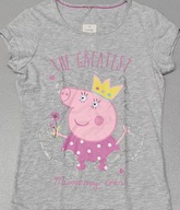 D) ŚWINKA PEPA T-SHIRT DAMSKI GEORGE Roz.8-10