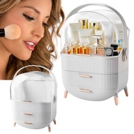 Kosmetyczka Szkatułka Organizer na Kosmetyki Kuferek 2 Szuflady XXL Pakowna