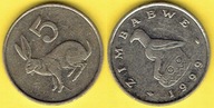 ZIMBABWE 5 CENTS 1999 r.