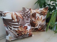 PODUSZKI DEKORACYJNE ZESTAW 2szt BAWEŁNA 100%