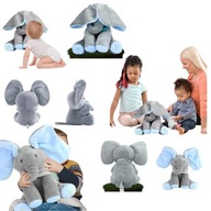 INTERAKTYWNY SŁONIK AKUKU SŁOŃ MASKOTKA MÓWI GRA NIEBIESKI