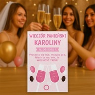 PREZENT DLA PANNY MŁODEJ WIECZÓR PANIEŃSKI – MAGNES PAMIĄTKOWY dla gości