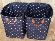 LAZZARI BOX KOSZE SZYFLADA NYLONOWA DO PRZECHOWYWANIA ZABAWEK ITP -2SZT