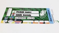 bilet PELIKAN Łowicz - SOKÓŁ Ostróda 02.05.2018