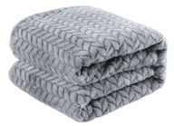 KOC NARZUTA NA ŁÓŻKO KANAPĘ GRUBY MIĘKKI NA NAROŻNIK RÓŻNE KOLORY 160X200CM