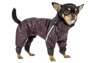 Kombinezon przeciwdeszczowy dla psa Sirko Rain Overall rozm 1-XXXS, kolor F