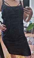 Czarna letnia sukienka New Look xl