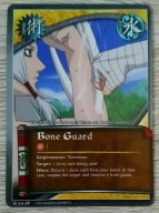 Karta Naruto CCG Jutsu Bone Guard - J-534