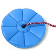 HUŚTAWKA DYSK OKRĄGŁA BUJAKOWA WISZĄCA MOCNA SIEDZISKO DLA DZIECI DO OGRODU