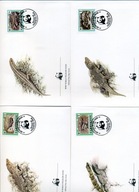 A40935)WWF-FDC Gady i Plazy: Kap Verde 500 - 503