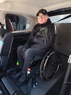 Citroen Berlingo przewóz osoby na wózku rampa pfron