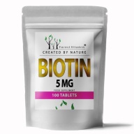 Suplement diety Forest Vitamin Biotin 5 mg biotyna tabletki 100 szt.
