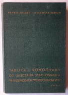 Tablice i nomogramy do obliczeń strat ciśnienia w przewodach wodociągowych