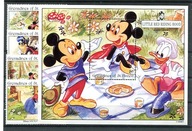 A54190)Disney: St. Vincent-Gren. 1007 - 1009** + 1011** + Bl 126**