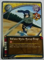 Karta Naruto CCG Jutsu Water Style: Syrup Trap - J-649