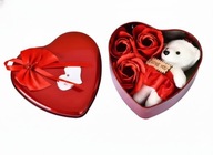 WALENTYNKI UPOMINEK PREZENT MIS ROSE ROZA SERCE NA OKAZJE ROCZNICE