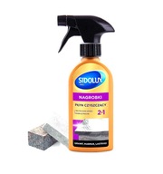 Płyn czyszczący Sidolux do nagrobków 250 ml grobów 2w1 połysk spray marmur