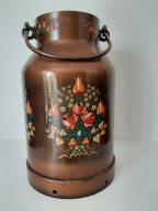 VINTAGE RITTER DUŻY WAZON KONWIA kanka bańka na mleko DO OGRODU MALOWANA